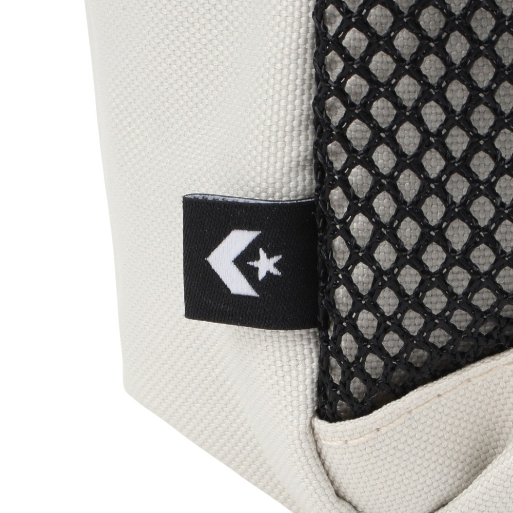 コンバース（CONVERSE）（メンズ、レディース、キッズ）ミニショルダーバッグ アイボリー 1L 41700020 旅行 フェス コンパクト サイドリング 肩掛け 斜め掛け カジュアル 