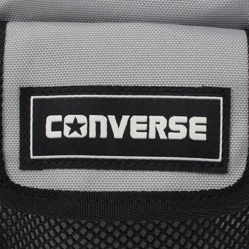 コンバース（CONVERSE）（メンズ、レディース、キッズ）ミニショルダーバッグ グレー 1L 41700021 旅行 フェス コンパクト サイドリング 肩掛け 斜め掛け カジュアル 