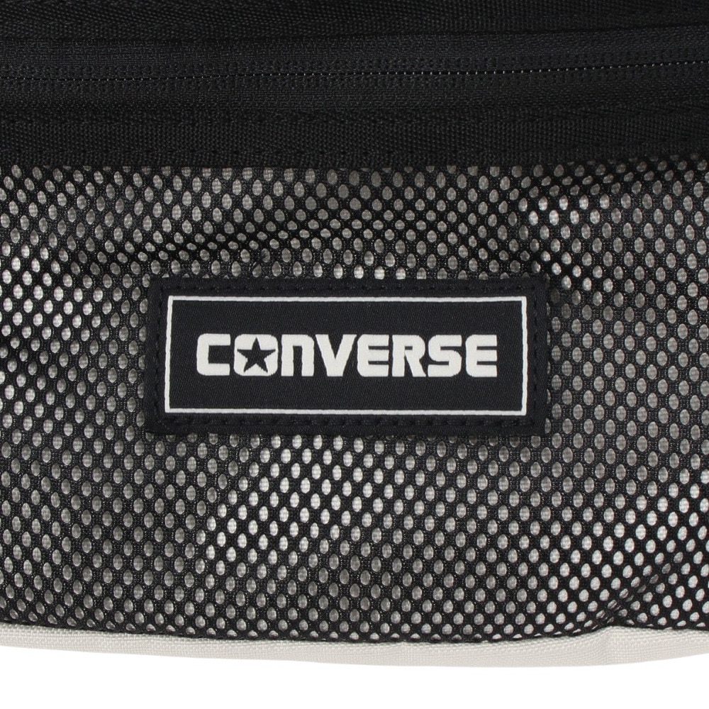 コンバース（CONVERSE）（メンズ、レディース、キッズ）ウエストバッグ 白 2L 41700030 ウエストポーチ ウェストポーチ ボディバッグ カジュアル 旅行 トラベル ウォーキング