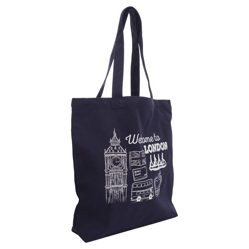  【多少の傷汚れありの為大奉仕】PLANE TOTE London 100-TMZ-011204 NVY