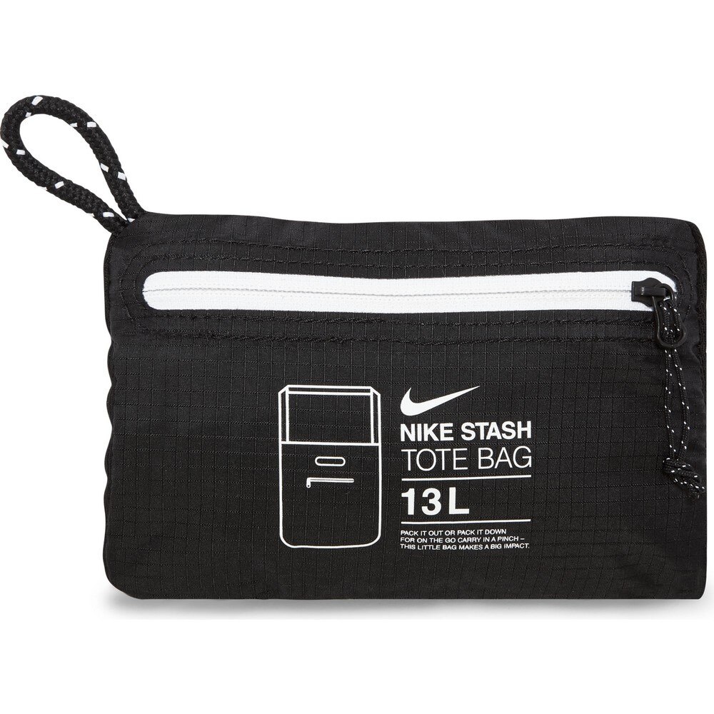ナイキ（NIKE）（メンズ、レディース）ショルダーバッグ スタッシュ トート バッグ 13L ブラック DD1357-010