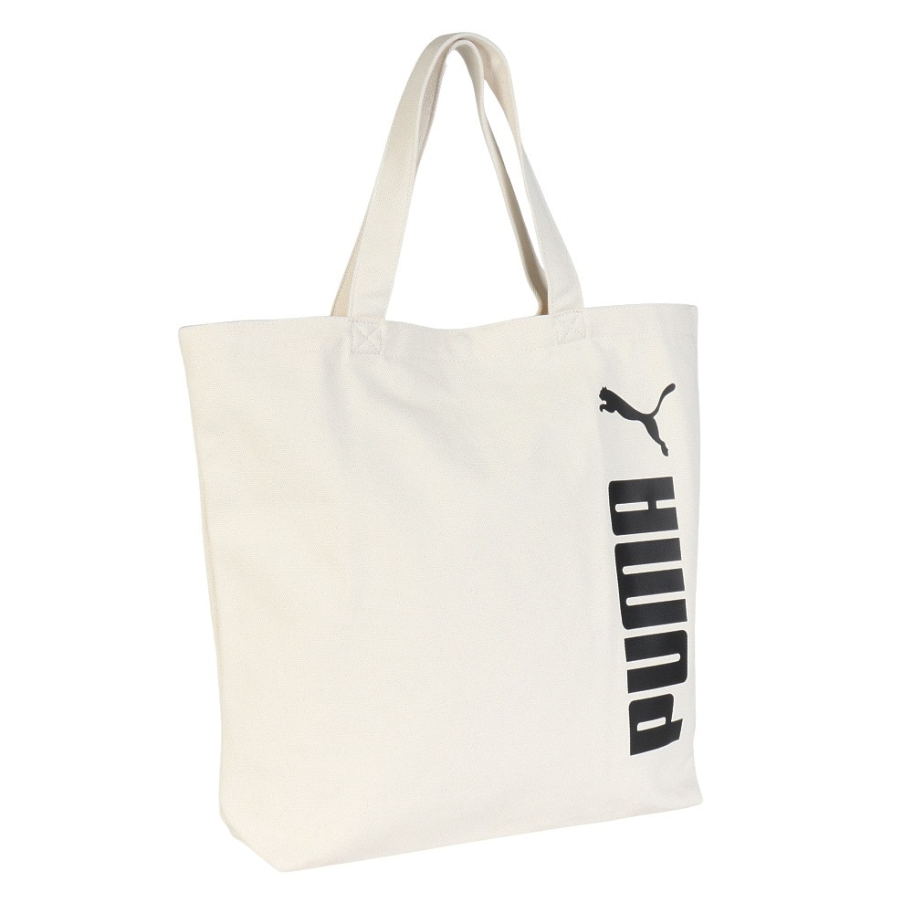プーマ（PUMA）（メンズ、レディース）トートバッグ ベージュ 21.5L 09214701 トート ハンドバッグ サブバッグ コットン 通学
