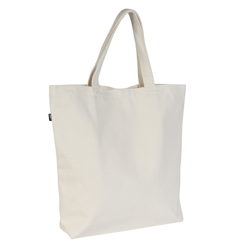 プーマ（PUMA）（メンズ、レディース）トートバッグ ベージュ 21.5L 09214702 トート ハンドバッグ サブバッグ コットン 通学