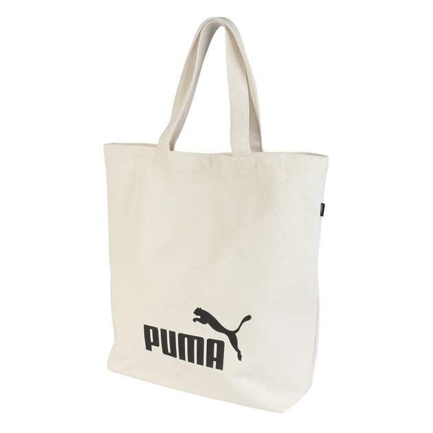 プーマ（PUMA）（メンズ、レディース）トートバッグ ベージュ 21.5L 