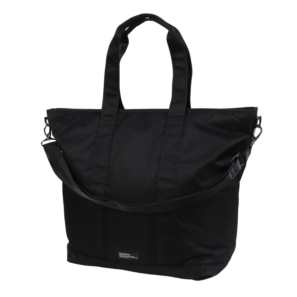 マキャベリック（MAKAVELIC）（メンズ）トートバッグ Grace Dazed 2way 黒 20-22L 312510201 BLK 大容量 トート 手持ち 手提げ サブバッグ ファスナー付き 撥水