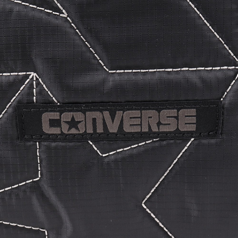 コンバース（CONVERSE）（メンズ、レディース）トートバック CS キルトトートバッグ ブラック×ホワイト BWT 41700111