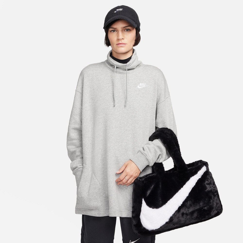 NIKE フェイクファートート ショルダーバッグ 10L