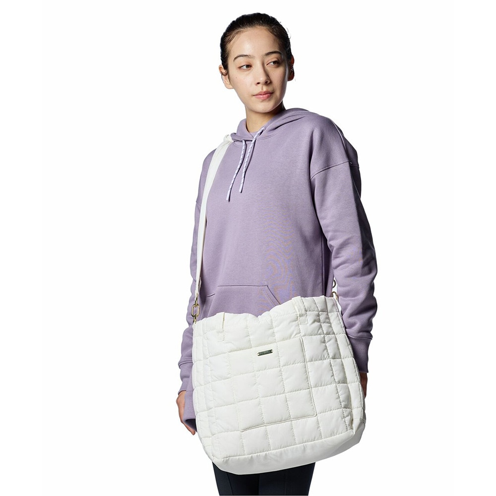 アンダーアーマー（UNDER ARMOUR）（メンズ、レディース）キルティング トートバッグ 2WAY ショルダーバッグ 1388294 114 16.5L 白
