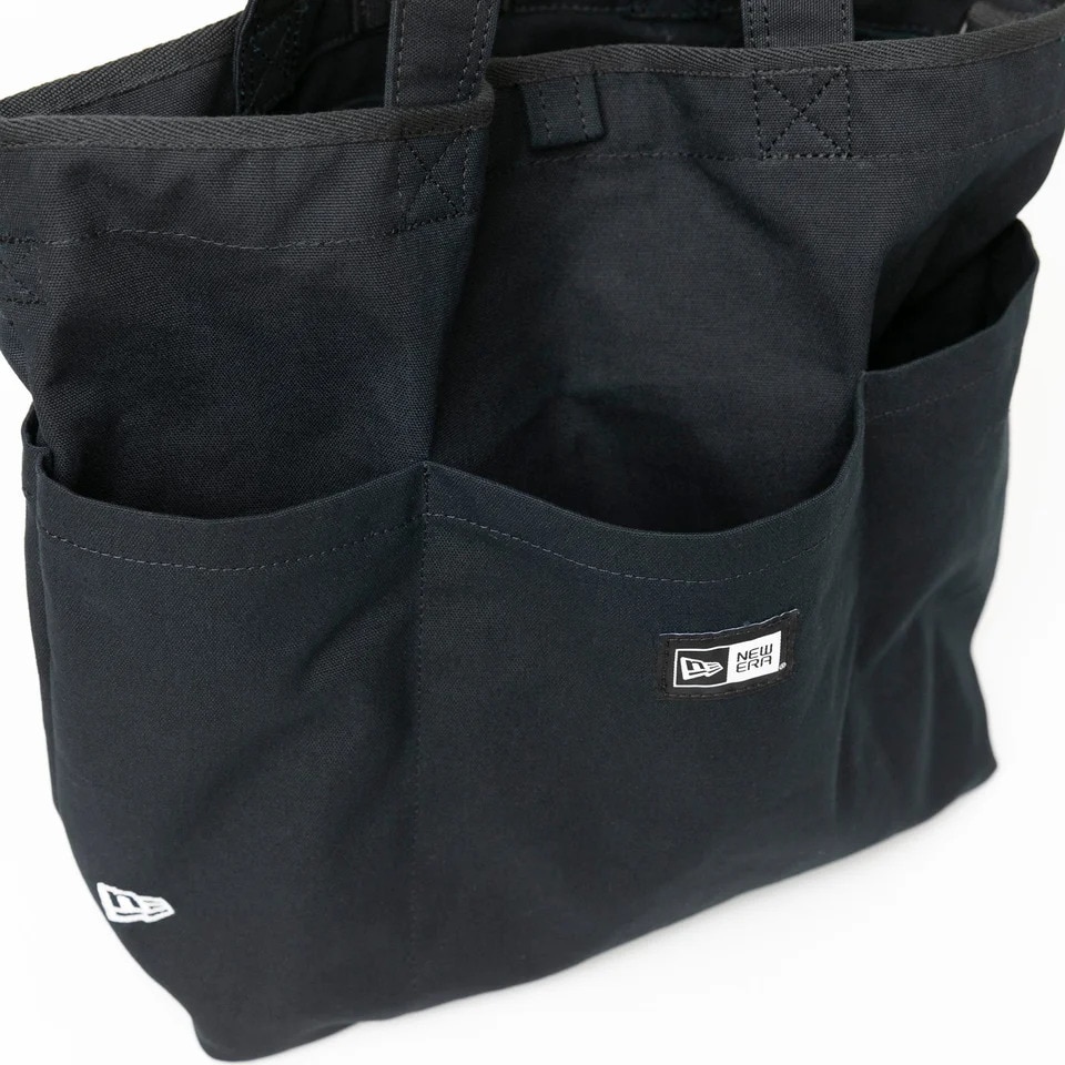 ニューエラ（NEW ERA）（メンズ、レディース）トートバッグ ユーティリティー キャンバストートバッグ 黒 15L ボックスロゴ 14521299 2WAY ショルダーバッグ