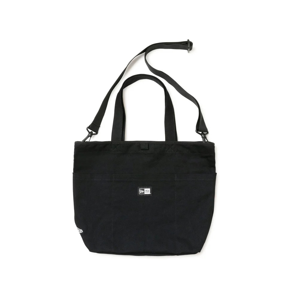 ニューエラ（NEW ERA）（メンズ、レディース）トートバッグ ユーティリティー キャンバストートバッグ 黒 15L ボックスロゴ 14521299 2WAY ショルダーバッグ
