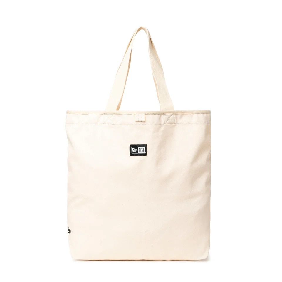 ニューエラ（NEW ERA）（メンズ、レディース）ライトトートバッグ キャンバス  ロゴ アイボリー 14L 14521351 小物収納 お出かけ 通勤バック 通学バック