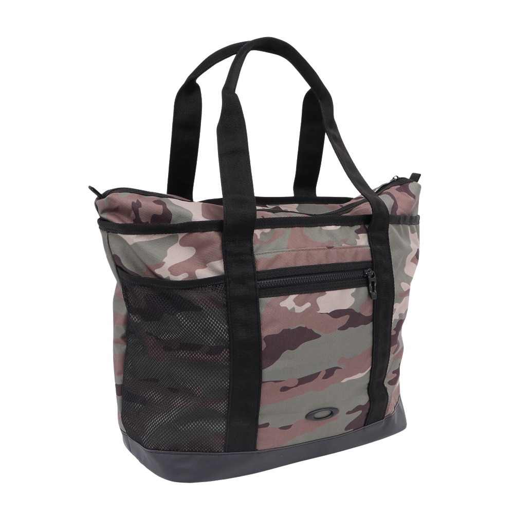 オークリー（OAKLEY）（メンズ、レディース）トートバッグ Enhance LT 9.0 カモカーキ 25L FOS901984-982 トート 手持ち 肩掛け 撥水 PC収納