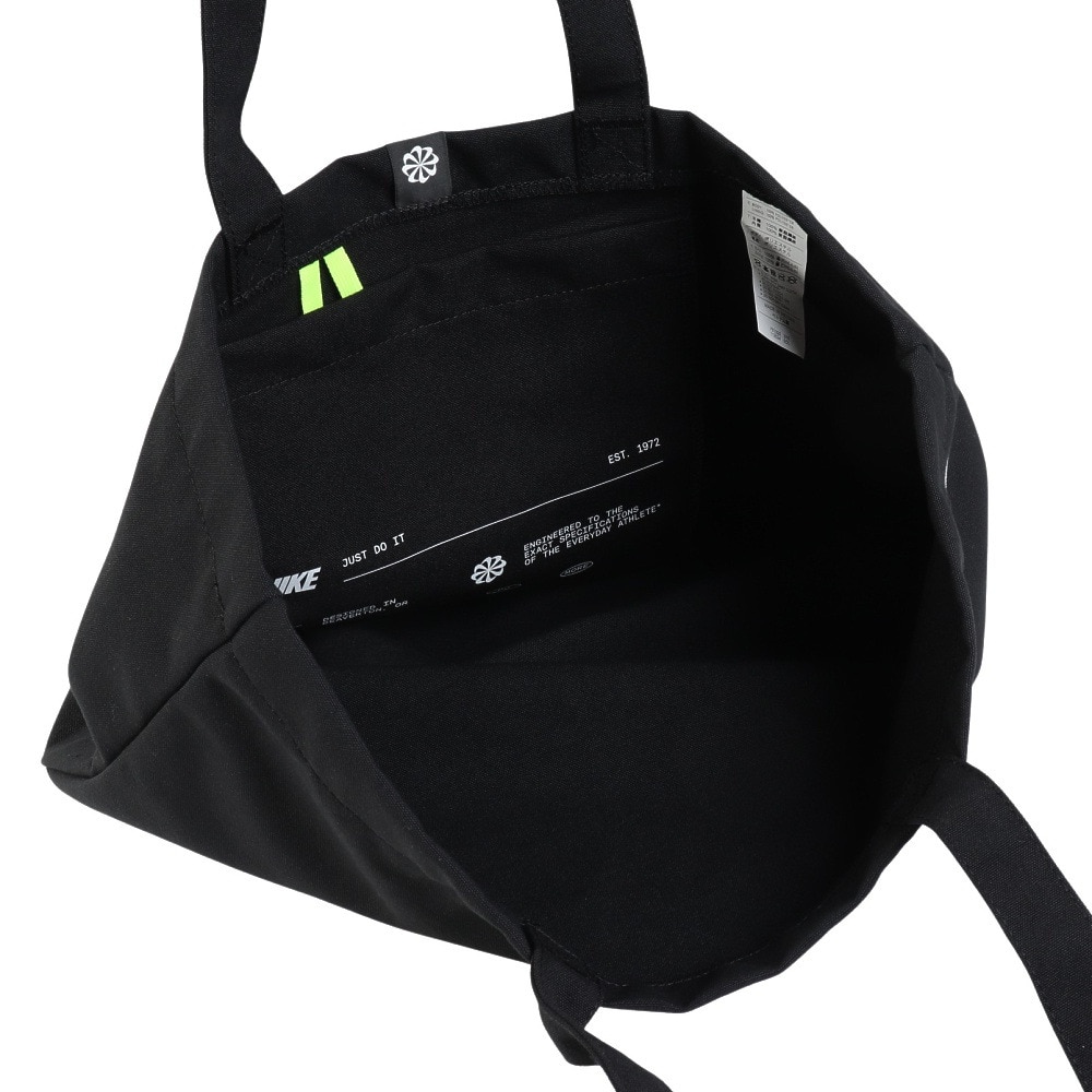 ナイキ（NIKE）（メンズ、レディース）バッグ ヘリテージ トートバッグ 2.0 黒 22L FZ1320-010 サブバッグ 肩掛け 手持ち 無地