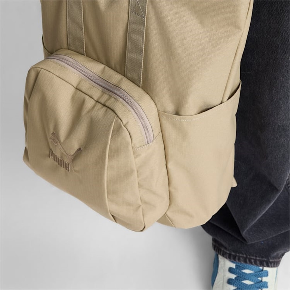 プーマ（PUMA）（メンズ、レディース）クラシックアーカイブ トート バックパック 09057405 20L 2WAY ベージュ