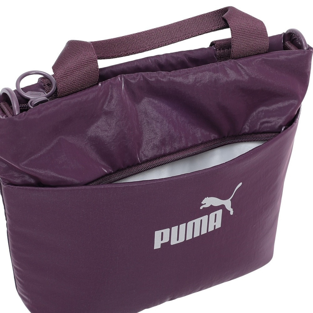 プーマ（PUMA）（メンズ、レディース）トートバッグ コアアップ ミニトート 09065302 2WAY パープル