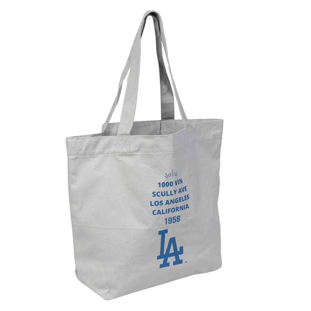 エムエルビー（MLB）（メンズ）MLBキャンバストート トート ドジャース LA-SCV-03E GRAY