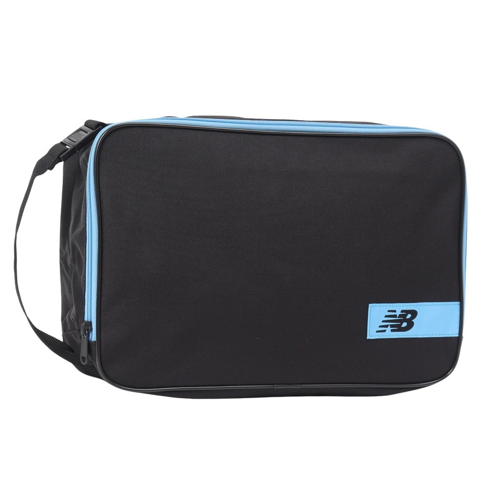 ニューバランス（new balance）（メンズ、レディース、キッズ）シューズバッグ 黒 青 10L LAB55623ELE 靴入れ シューズ入れ シューズバッグ ロゴ入り 新調