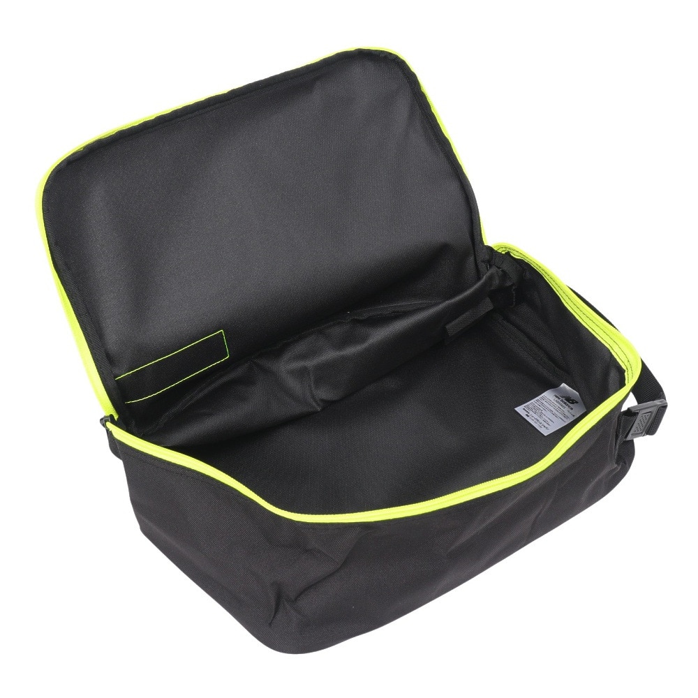 ニューバランス（new balance）（メンズ、レディース、キッズ）シューズバッグ 黒 黄色 10L LAB55623HIL 靴入れ シューズ入れ シューズバッグ ロゴ入り 新調