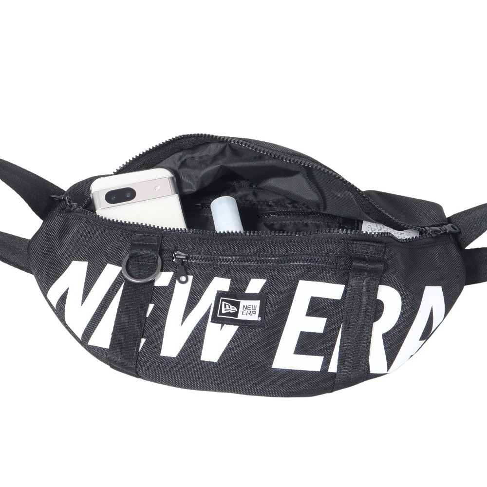 ニューエラ（NEW ERA）（メンズ、レディース）ボディバッグ ウエストバッグ WAIST BAG NEW ERA BL 黒 11901462