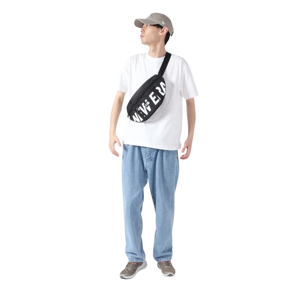 ニューエラ（NEW ERA）（メンズ、レディース）ボディバッグ ウエストバッグ WAIST BAG NEW ERA BL 黒 11901462