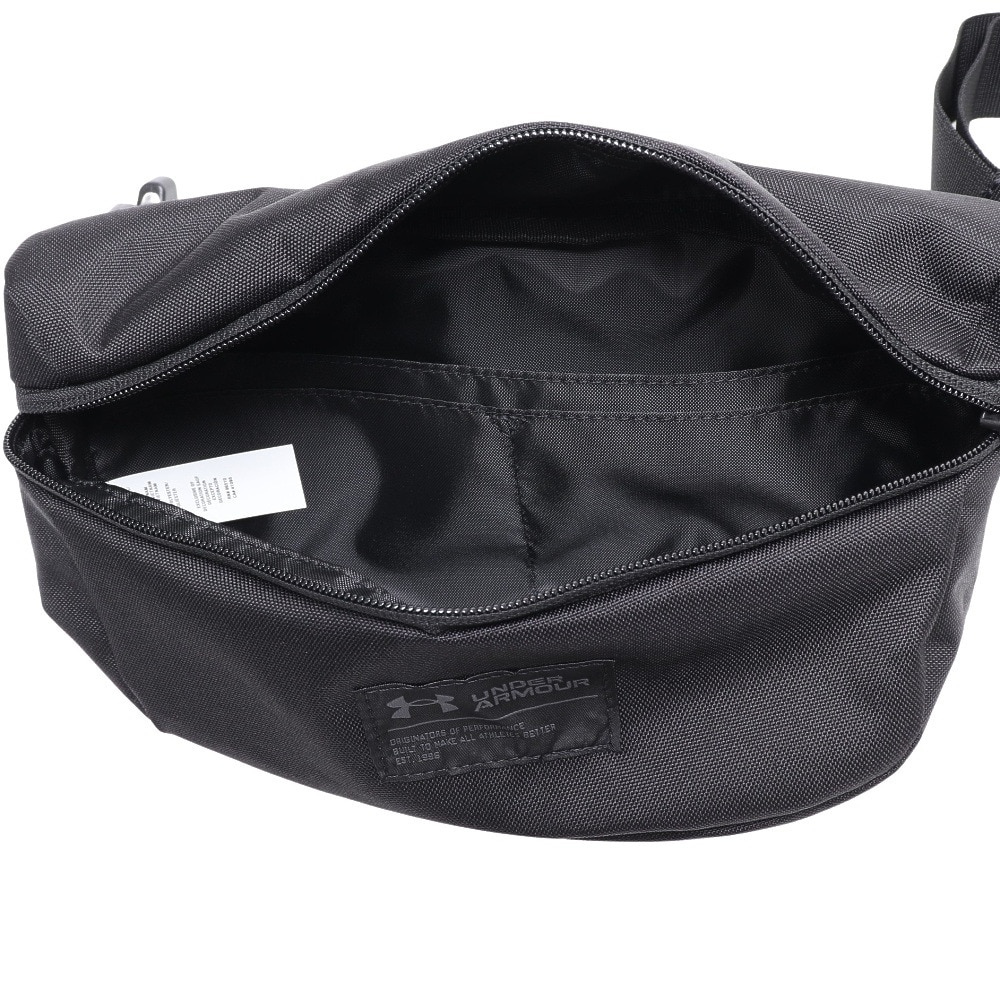 アンダーアーマー（UNDER ARMOUR）（メンズ、レディース）ウエストバッグ トレーニング 3L 1363303 Black ブラック