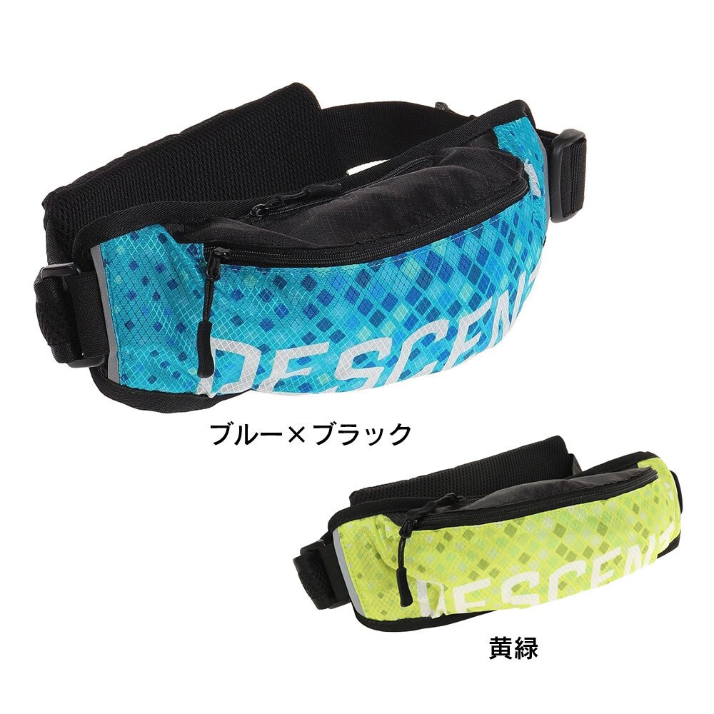 デサント（DESCENTE）（メンズ、レディース）ランニングウェストバッグ DMARJA21 BL