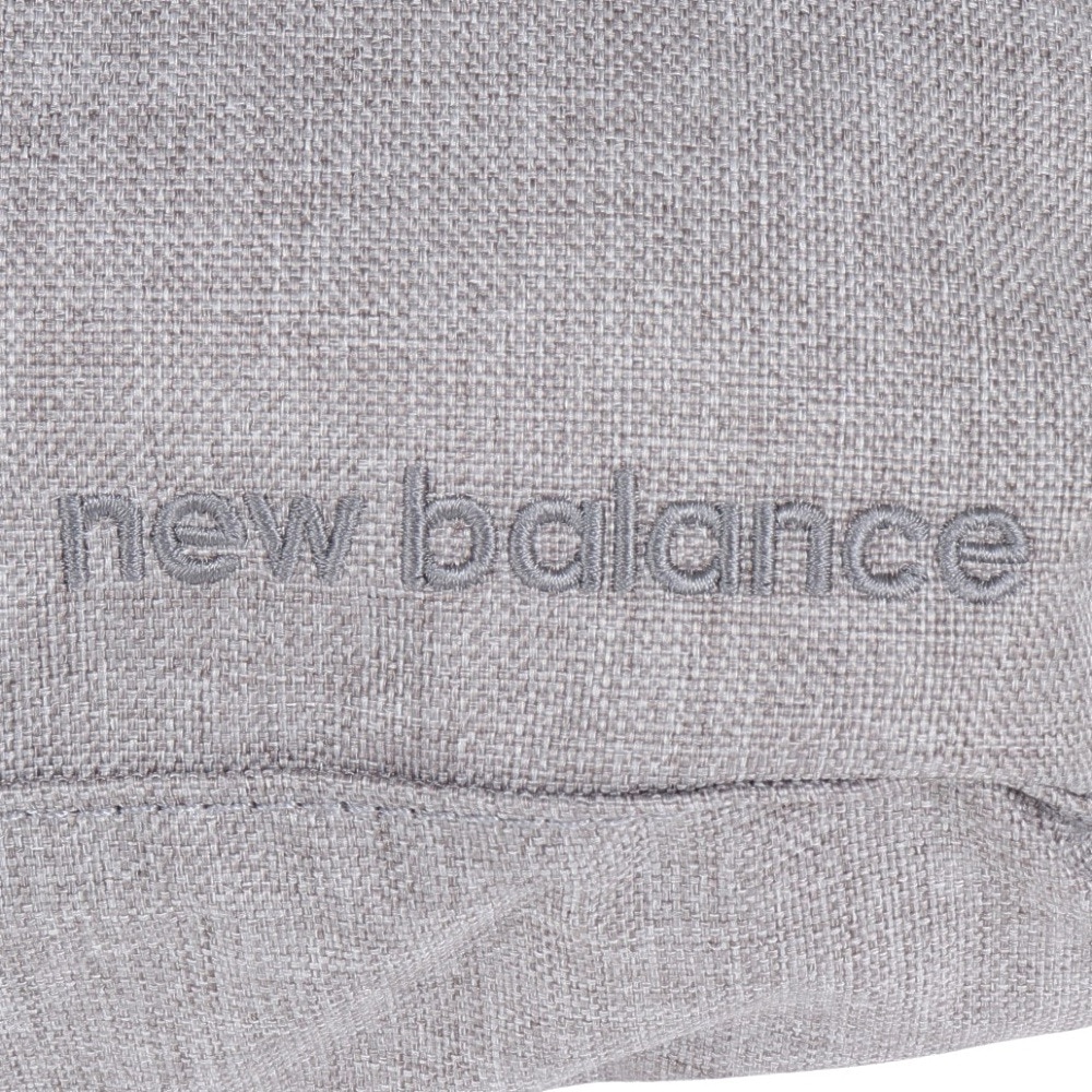 ニューバランス（new balance）（メンズ、レディース）ビッグ ウエストバッグ グレー 8L LAB45606AG