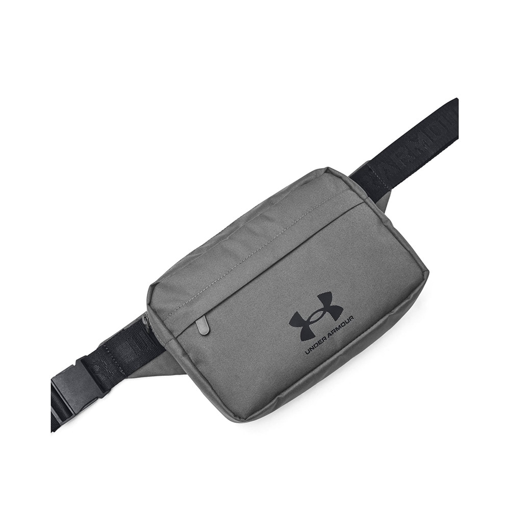 アンダーアーマー（UNDER ARMOUR）（メンズ、レディース）Loudon Lite ウエストバッグ CROSSBODY グレー 撥水 1381914 025 2WAY クロスボディ