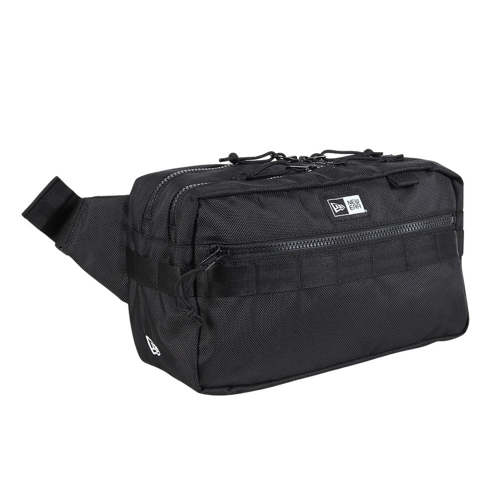 ニューエラ（NEW ERA）（メンズ、レディース）バッグ スクエア ウエストバッグ 黒 7L 14521304 ウエストポーチ ボディバッグ レジャー