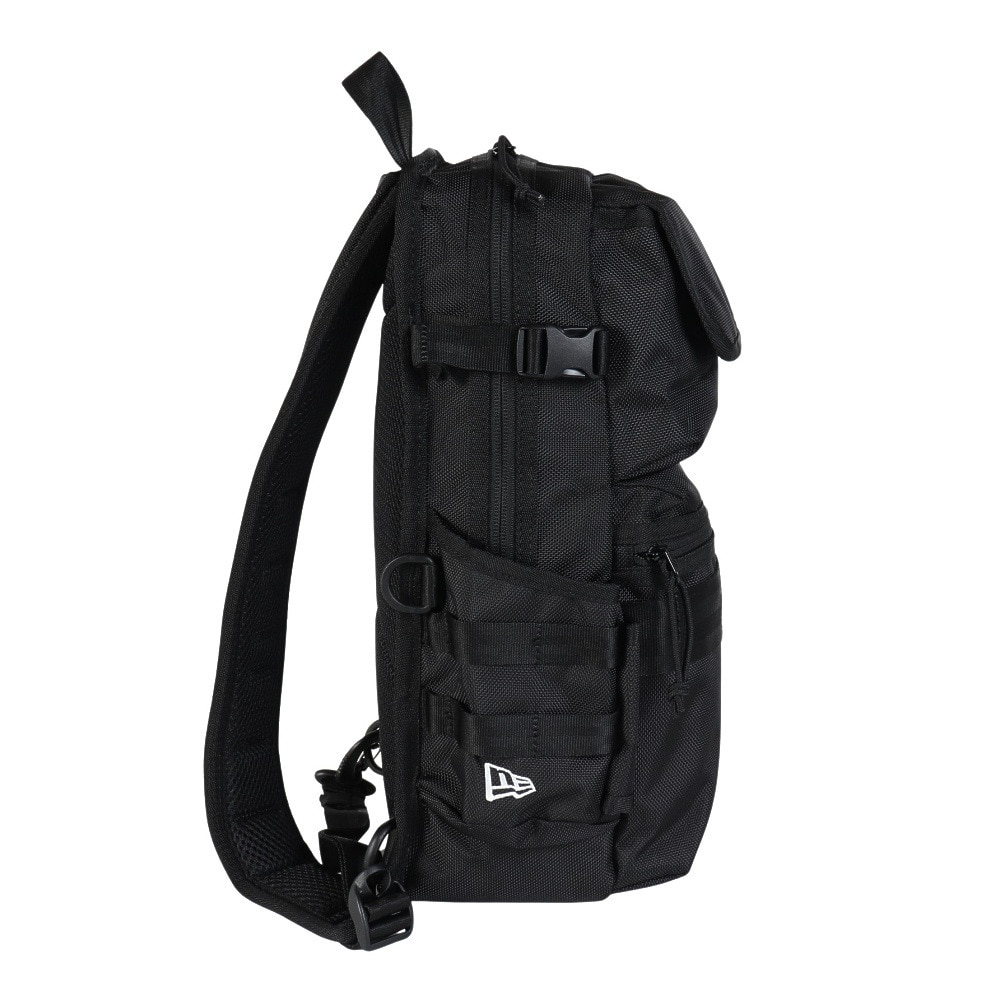 ニューエラ（NEW ERA）（メンズ、レディース）ボディバッグ スリングボディバッグ 黒 12L 14521310 クロスボディバッグ メッセンジャーバッグ 斜め掛け