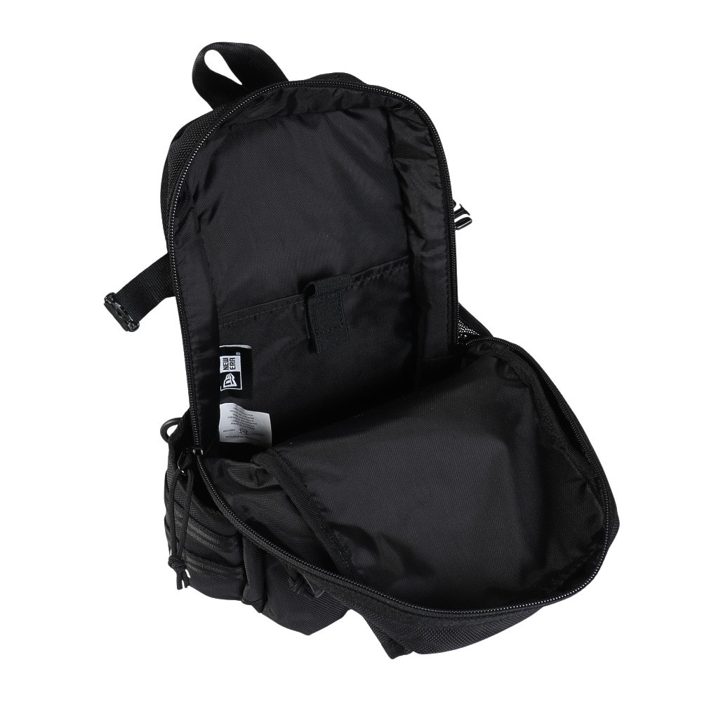 ニューエラ（NEW ERA）（メンズ、レディース）ボディバッグ スリングボディバッグ 黒 12L 14521310 クロスボディバッグ メッセンジャーバッグ 斜め掛け