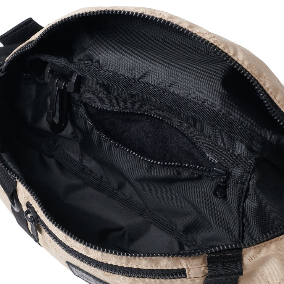 ニューエラ（NEW ERA）（メンズ、レディース）ウエストバッグ ナイロンツイル サンドジャカード ベージュ 2L 14392099 ウエストポーチ ボディバッグ
