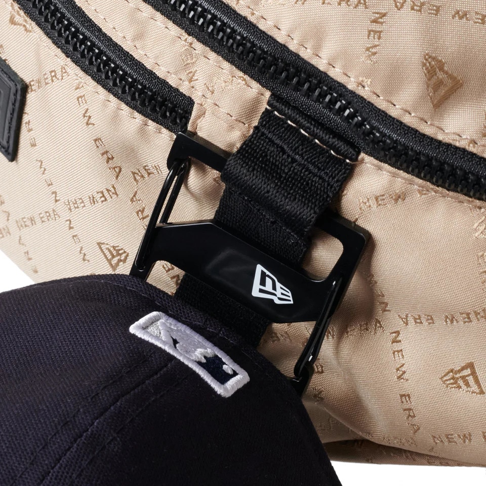 ニューエラ（NEW ERA）（メンズ、レディース）ウエストバッグ ナイロンツイル サンドジャカード ベージュ 2L 14392099 ウエストポーチ ボディバッグ