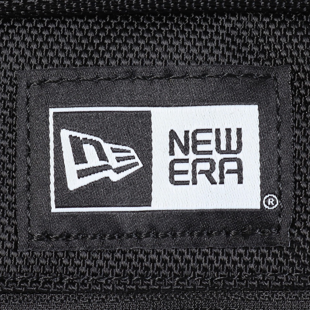 ニューエラ（NEW ERA）（メンズ、レディース）バッグ スクエア ウエストバッグ プリントロゴ 黒 7L 14521303 ウエストポーチ ボディバッグ レジャー