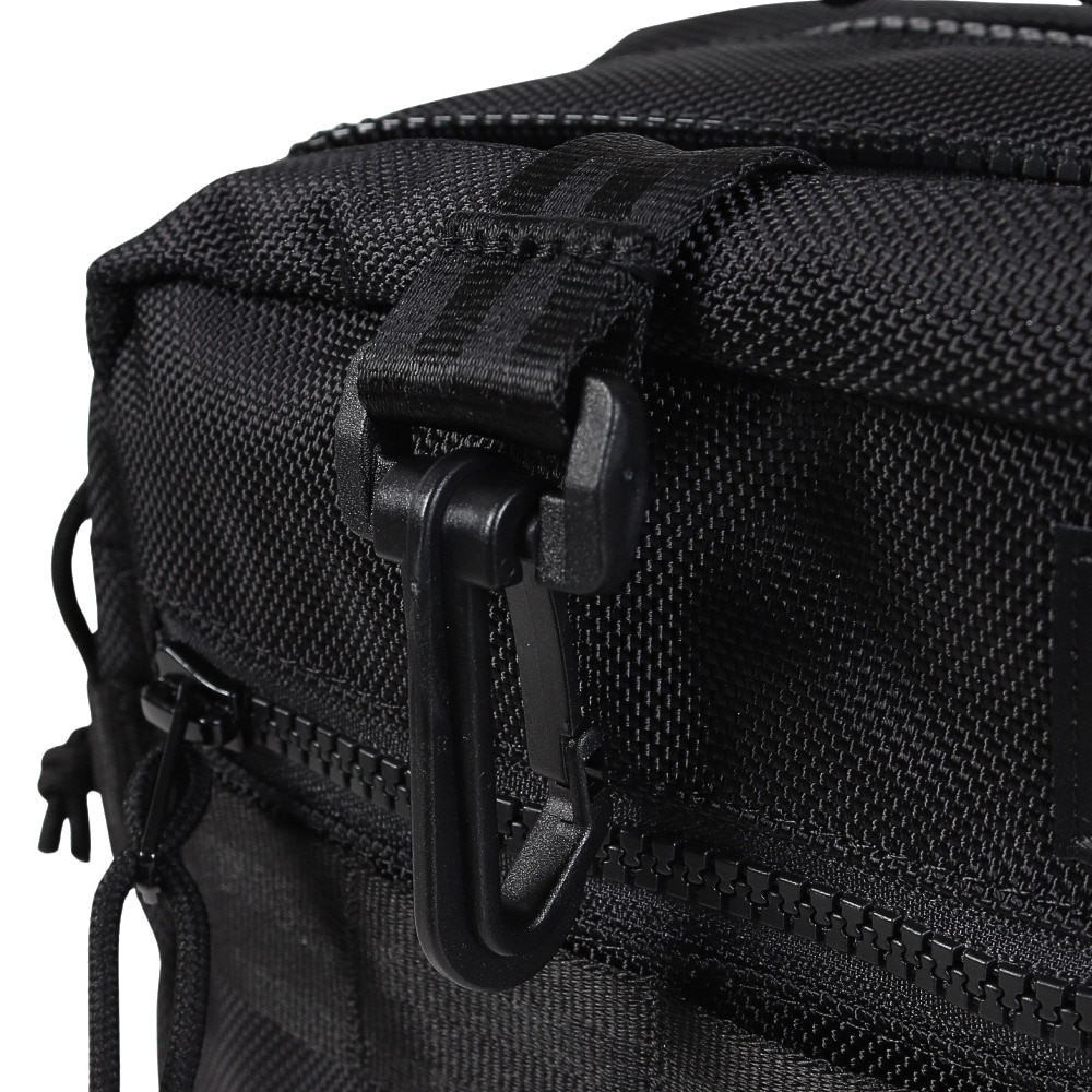 ニューエラ（NEW ERA）（メンズ、レディース）バッグ スクエア ウエストバッグ プリントロゴ 黒 7L 14521303 ウエストポーチ ボディバッグ レジャー