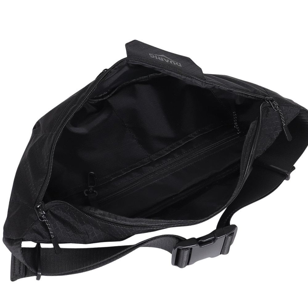 デュアリグ（DUARIG）（メンズ）ウエストバッグ 黒 2L 5S0004-LABG-921ST BLK ウエストポーチ ボディバッグ レジャー アウトドア 撥水