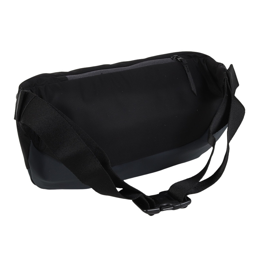 アディダス（adidas）（メンズ、レディース）ウエストバッグ ワーディング 黒 5L KCE41-JL5137 ボディバッグ ウエストポーチ