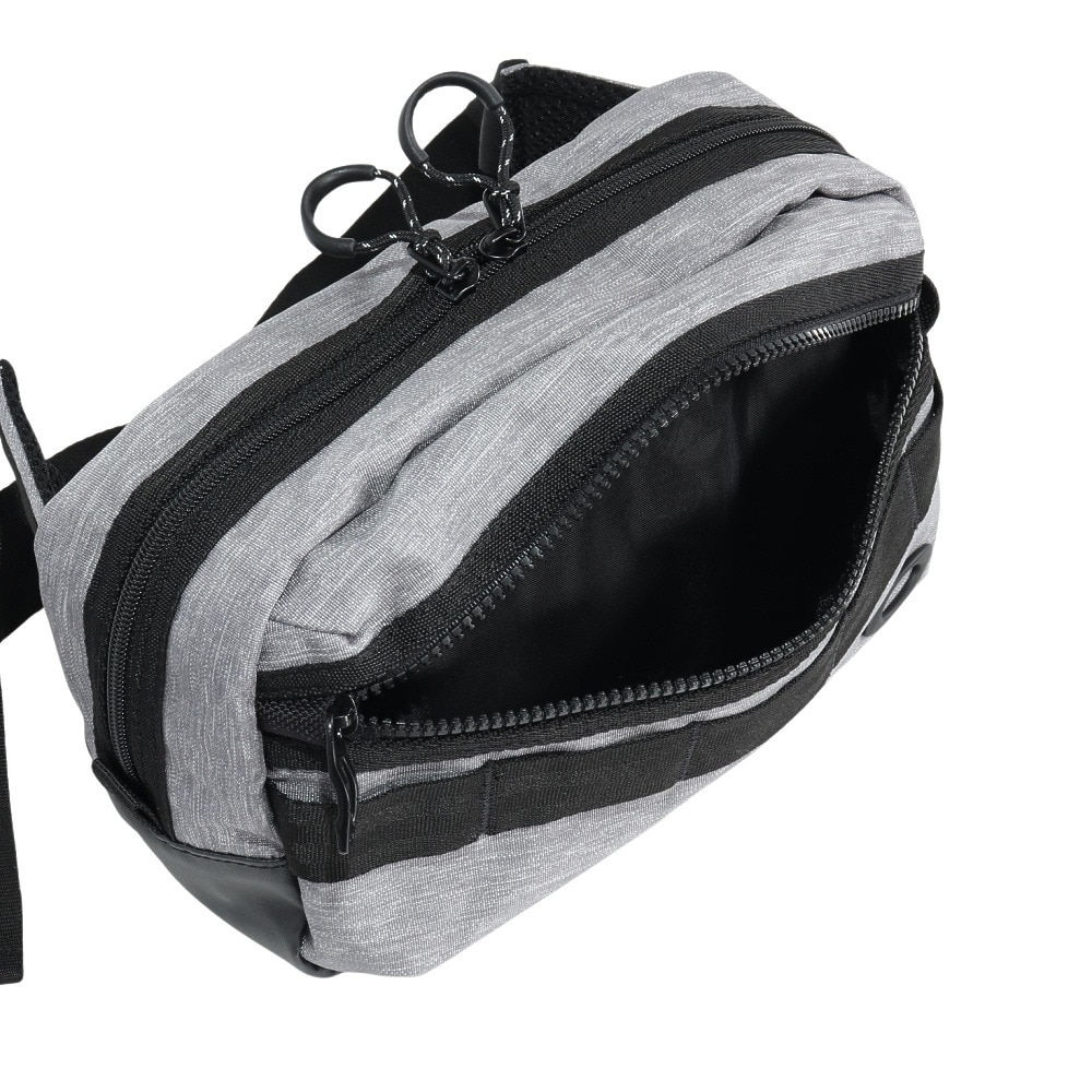 オークリー（OAKLEY）（メンズ、レディース）ウエストバッグ Enhance LT 9.0 グレー 4.5L FOS901985-262 ウエストポーチ ボディバッグ 撥水
