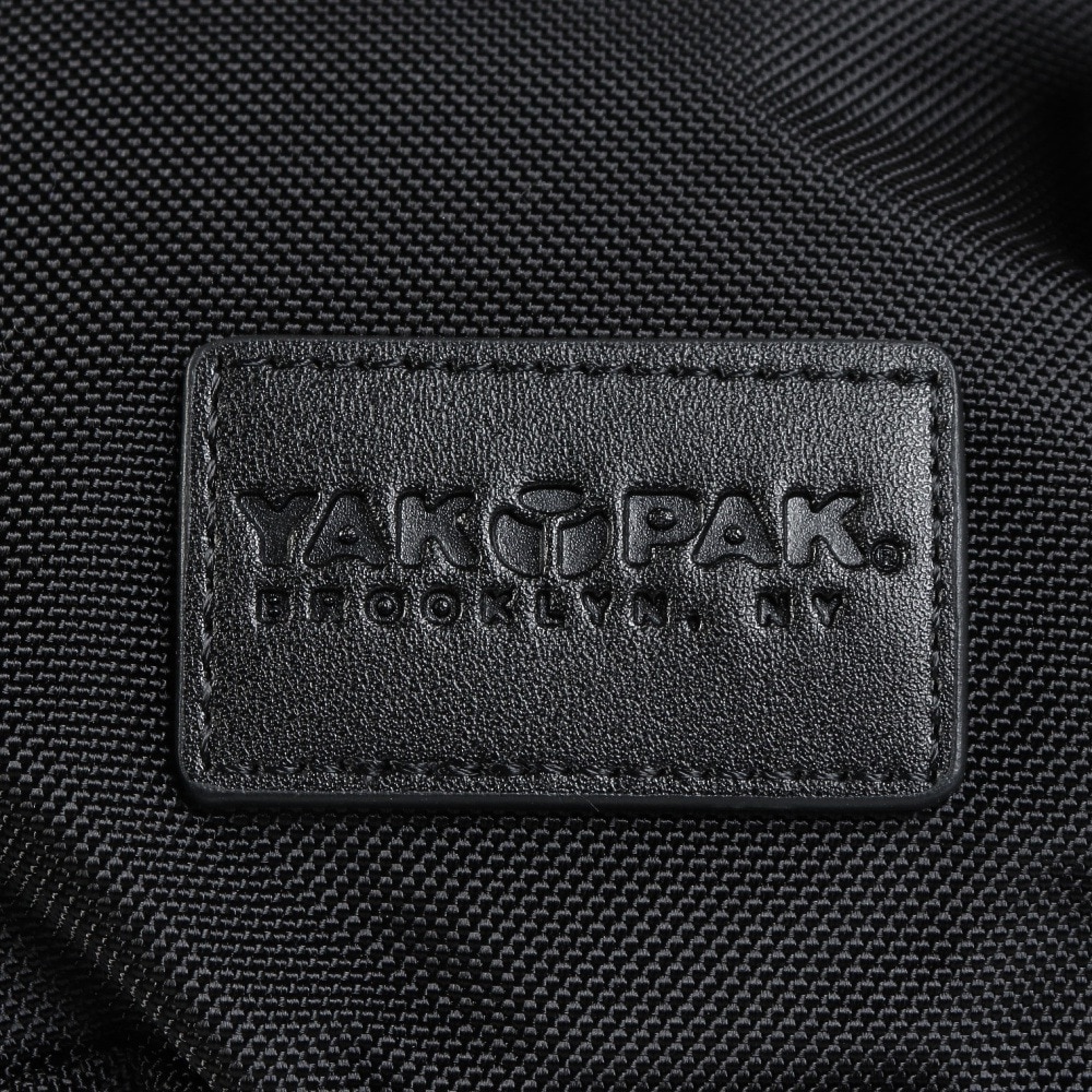 ヤックパック（YAK PAK）（メンズ、レディース）ウエストバッグ 黒 YAK-BAG-25S006 BLK ボディバッグ ウエストポーチ ヒップバッグ 斜め掛けバッグ