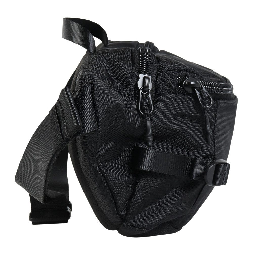 ヤックパック（YAK PAK）（メンズ、レディース）ウエストバッグ 黒 YAK-BAG-25S006 BLK ボディバッグ ウエストポーチ ヒップバッグ 斜め掛けバッグ
