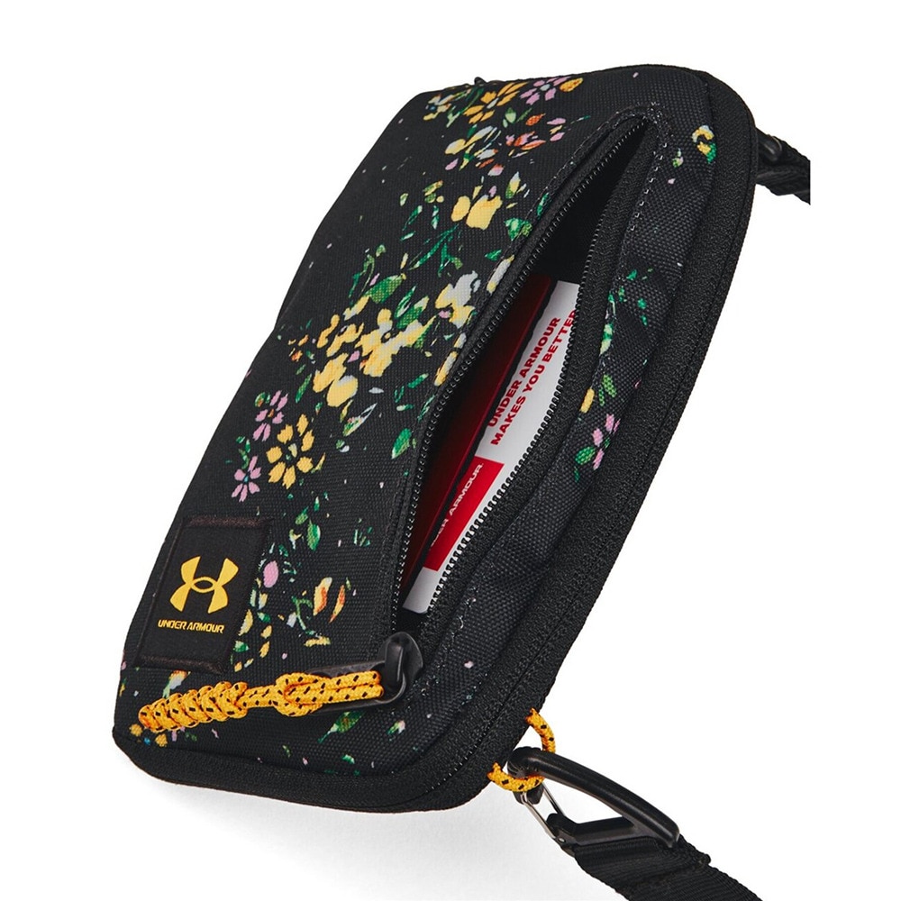 アンダーアーマー（UNDER ARMOUR）（メンズ、レディース）ルードン プリント クロスボディ Sサイズ 1380923 003 ショルダーバッグ 撥水 小型 3WAY