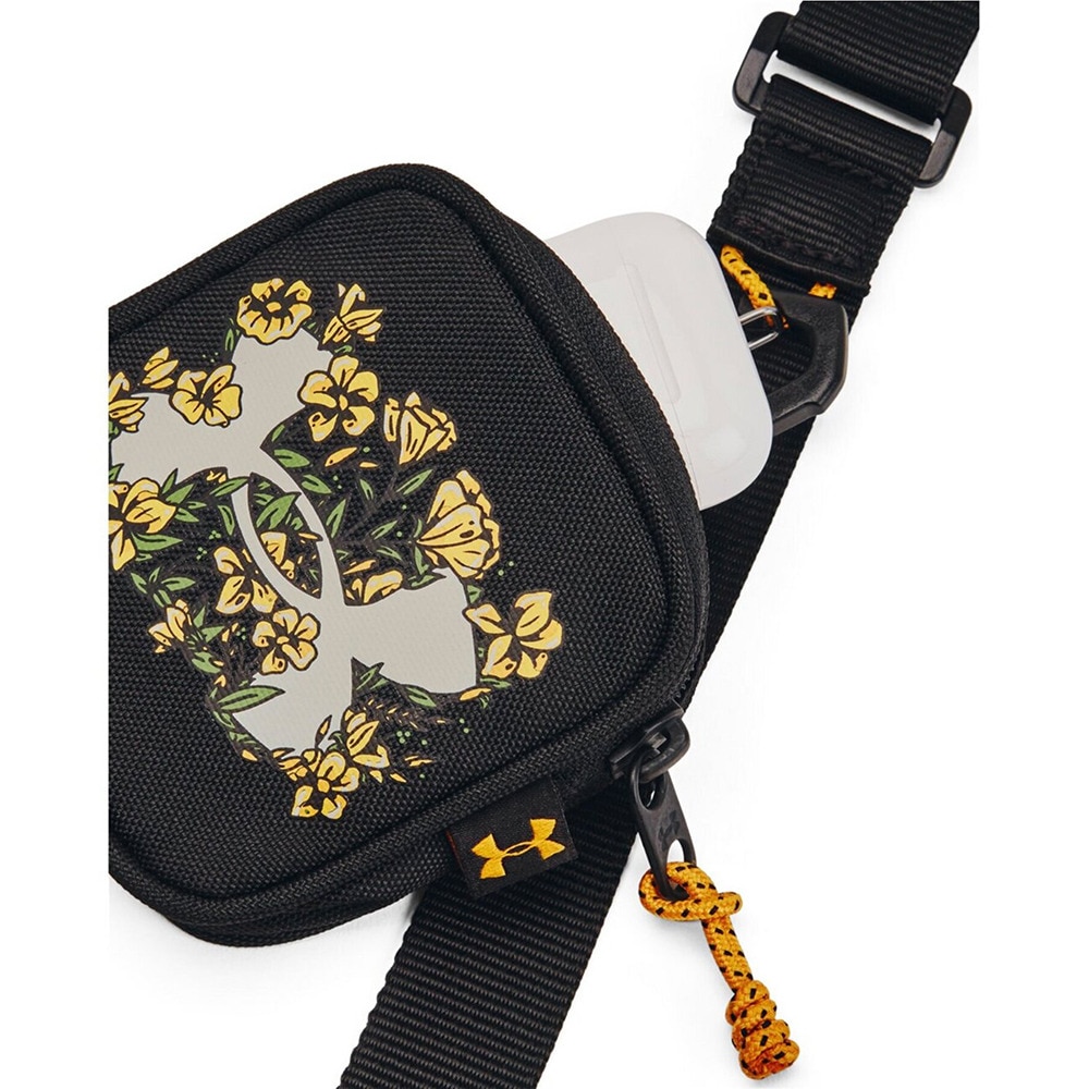 アンダーアーマー（UNDER ARMOUR）（メンズ、レディース）ルードン プリント クロスボディ Sサイズ 1380923 003 ショルダーバッグ 撥水 小型 3WAY