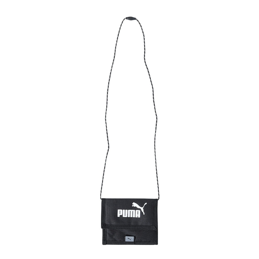 プーマ（PUMA）（メンズ、レディース）PHASE ネック ポーチ 09071101 黒
