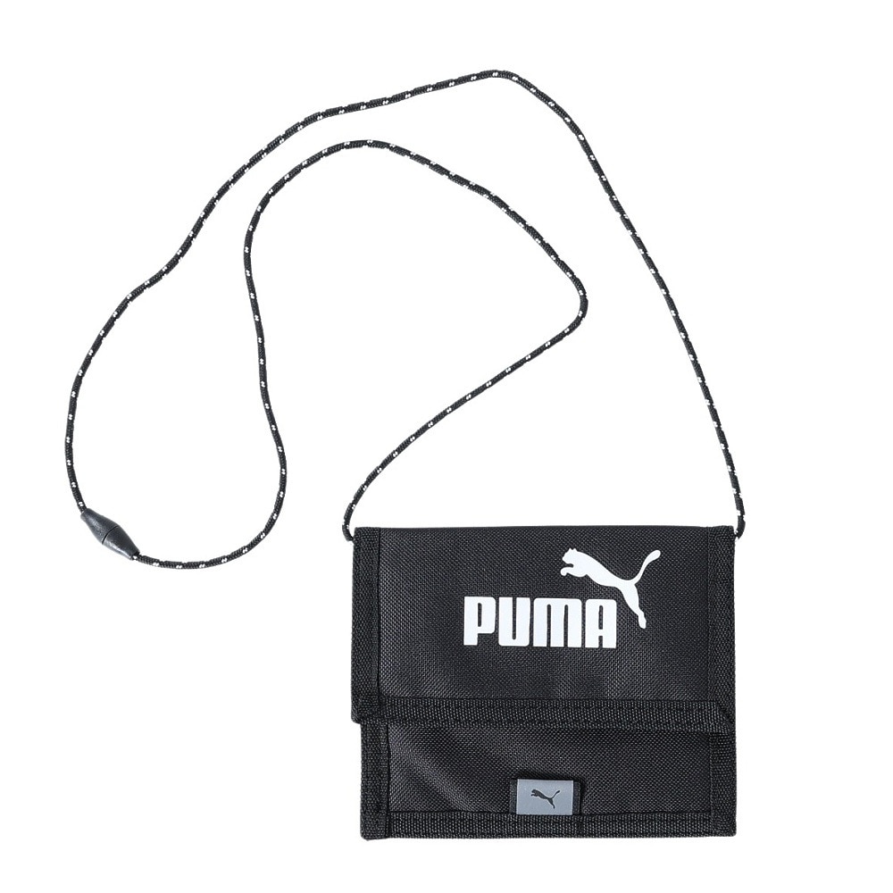 プーマ（PUMA）（メンズ、レディース）PHASE ネック ポーチ 09071101 黒