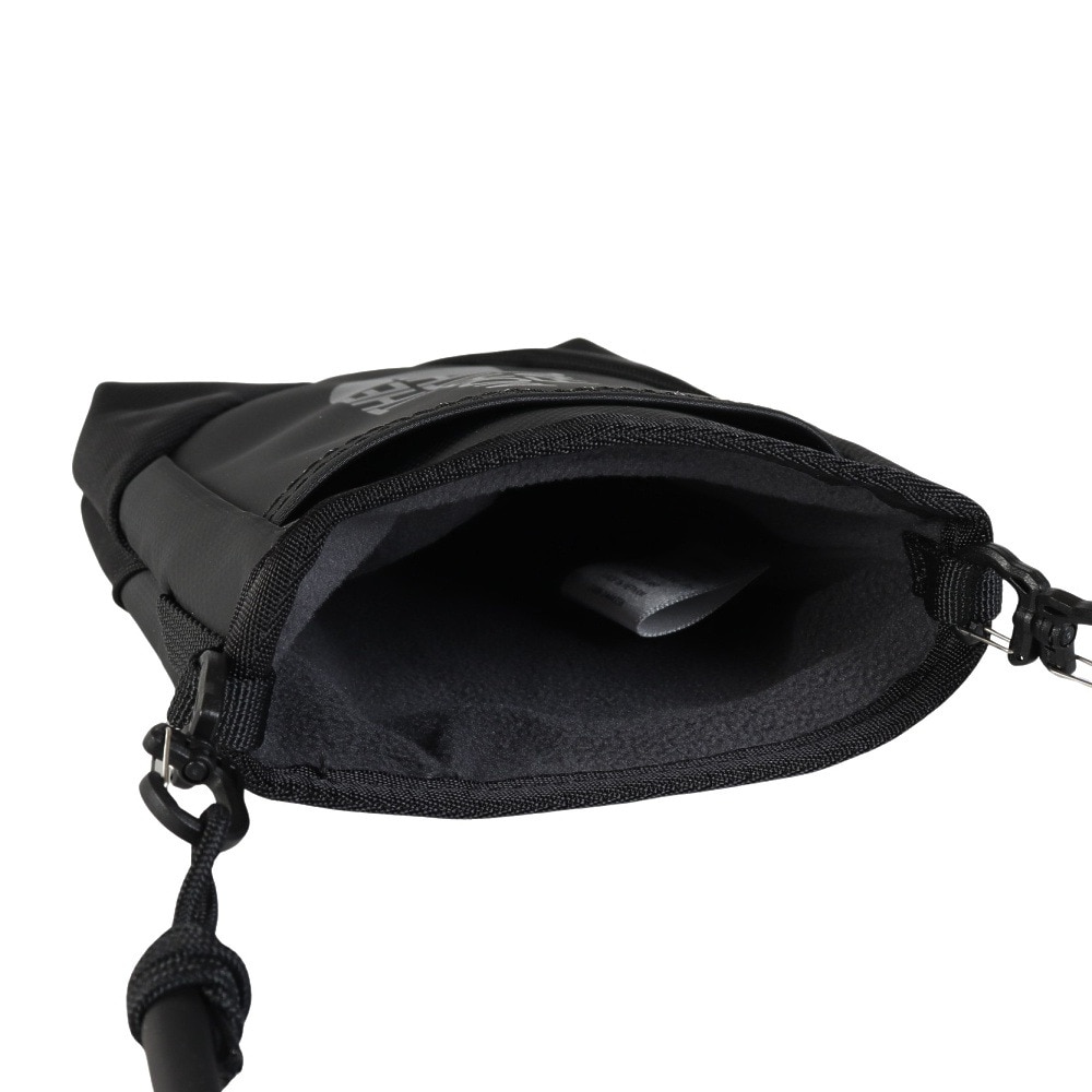 ザ・ノース・フェイス（THE NORTH FACE）（メンズ、レディース）ネックポーチ BC 黒 NM82502 K  ミニショルダー サコッシュ ショルダーバッグ 耐水 軽量 