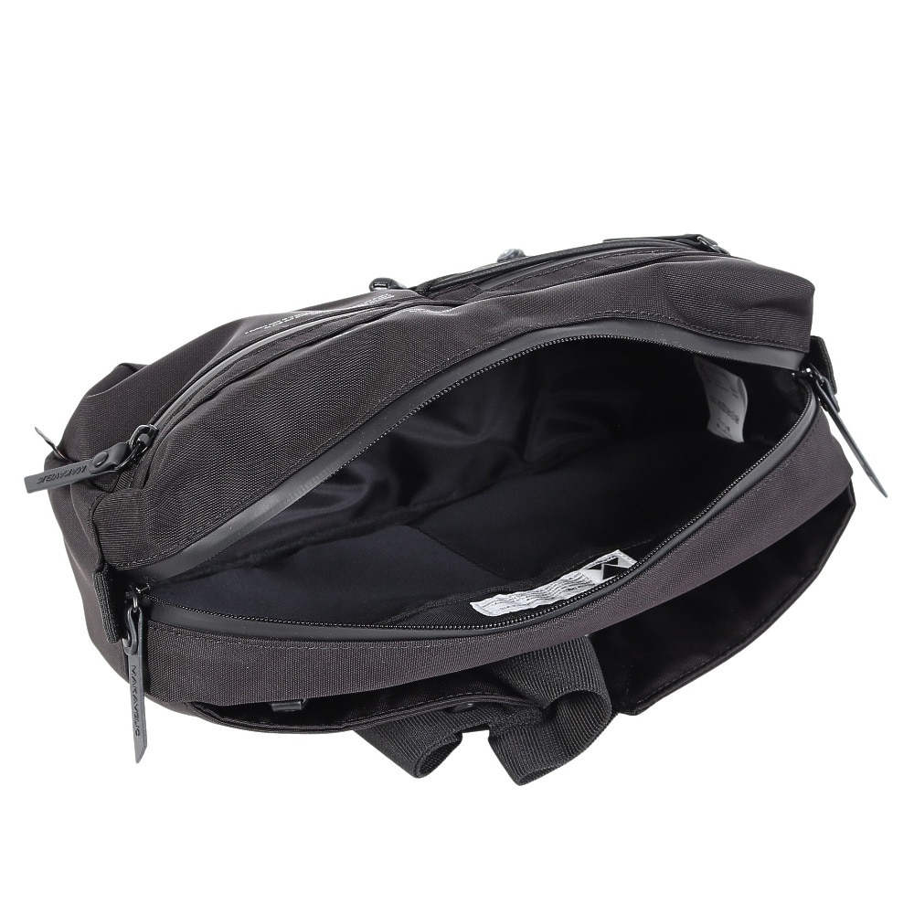 マキャベリック（MAKAVELIC）（メンズ）ウエストバッグ アクティブ ウェストバッグ 黒 3-5L 312510302 BLK ウエストポーチ ウェストポーチ ボディバッグ 