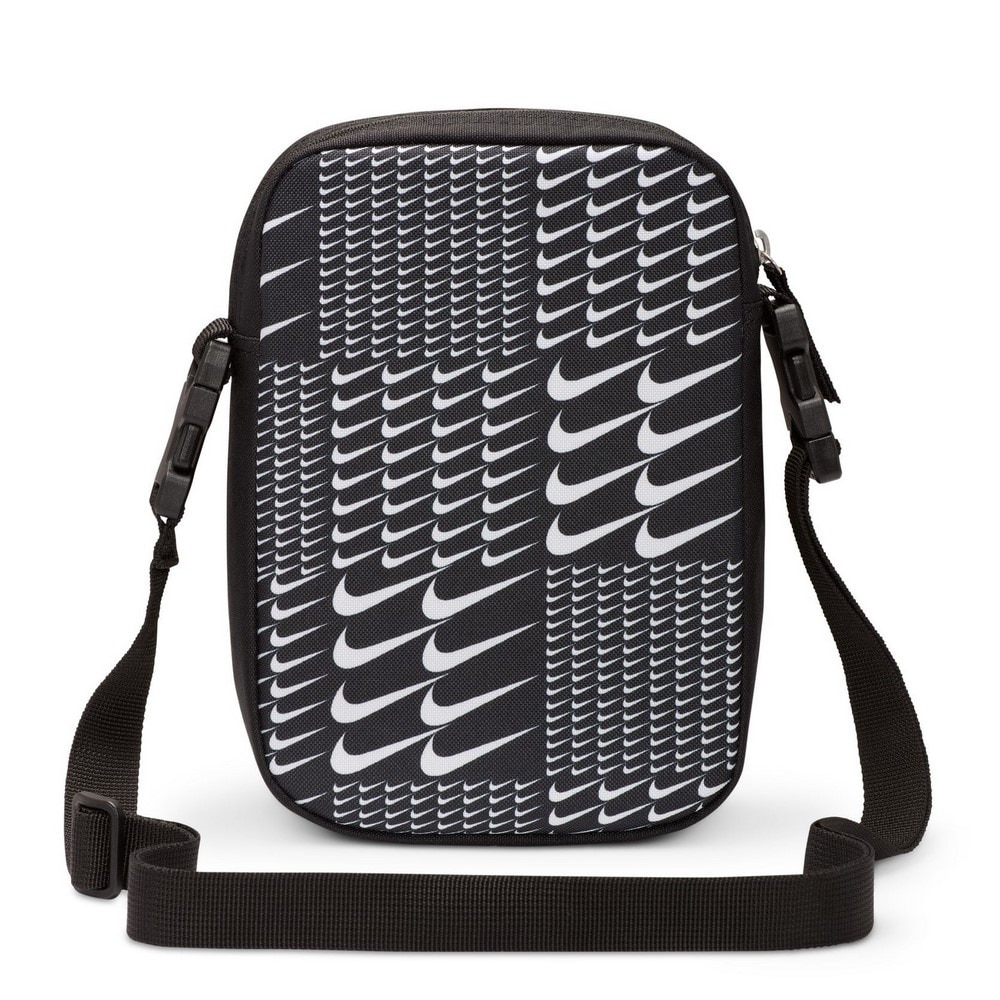 ナイキ（NIKE）（メンズ、レディース）ヘエイテージクロスボディバッグ 黒 4L SWSH GRID HJ8359-010 お出かけ 外出 旅行 トラベル ロゴ おしゃれ シンプル
