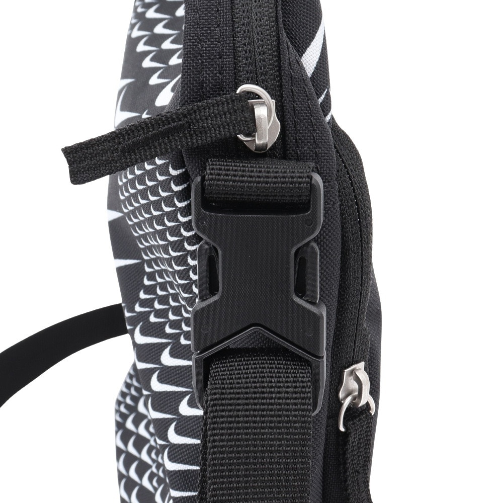 ナイキ（NIKE）（メンズ、レディース）ヘエイテージクロスボディバッグ 黒 4L SWSH GRID HJ8359-010 お出かけ 外出 旅行 トラベル ロゴ おしゃれ シンプル