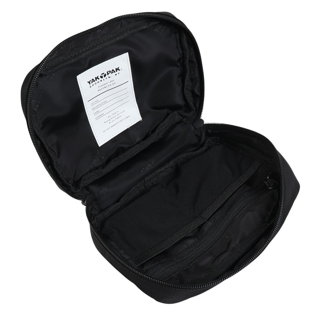 ヤックパック（YAK PAK）（メンズ、レディース）マルチポーチ CLUTCH ポーチ 黒 YAK-BAG-25S008 BLK 小物入れ ミニポーチ