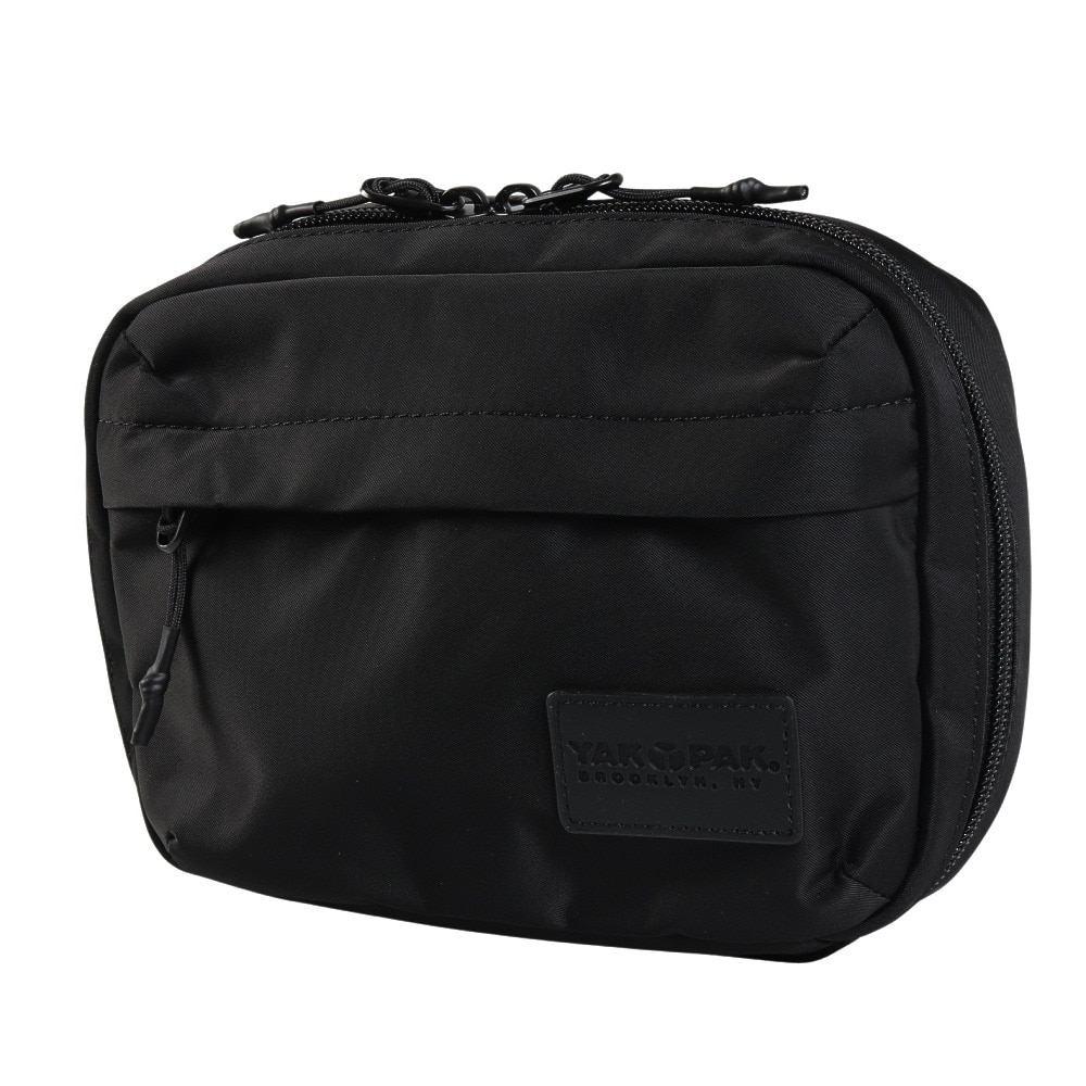 ヤックパック（YAK PAK）（メンズ、レディース）マルチポーチ CLUTCH ポーチ 黒 YAK-BAG-25S008 BLK 小物入れ ミニポーチ